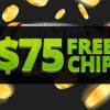 Get a $75 free chip no deposit in Australia