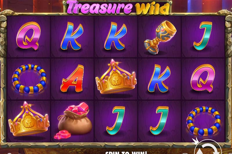 Find the secret lair in the new Treasure Wild slot from Pragmatic Play